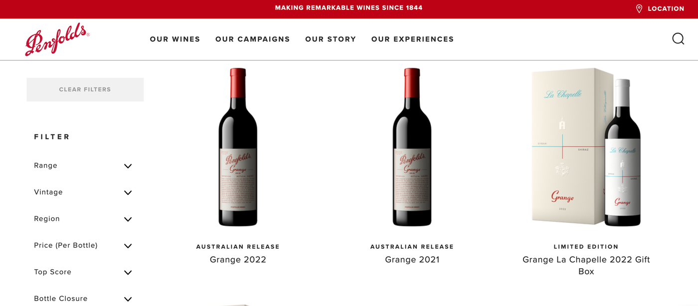 Penfolds Releases Grange 2022 as Its Flagship Turns 75