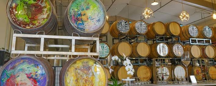 When a Wine Barrel Becomes Public Art